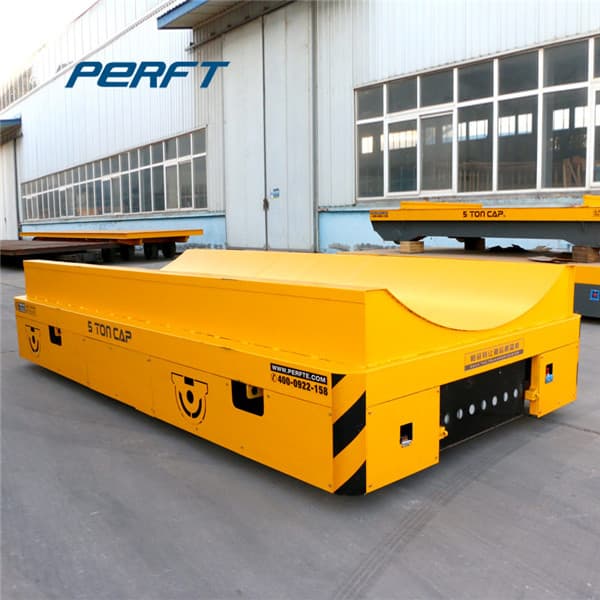 Coil Transfer Car With Steel Rail Wheels 75T